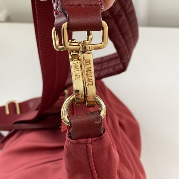 MZ Wallace Jordan Hobo Crossbody Bag Rose Pink - Picture 7 of 16